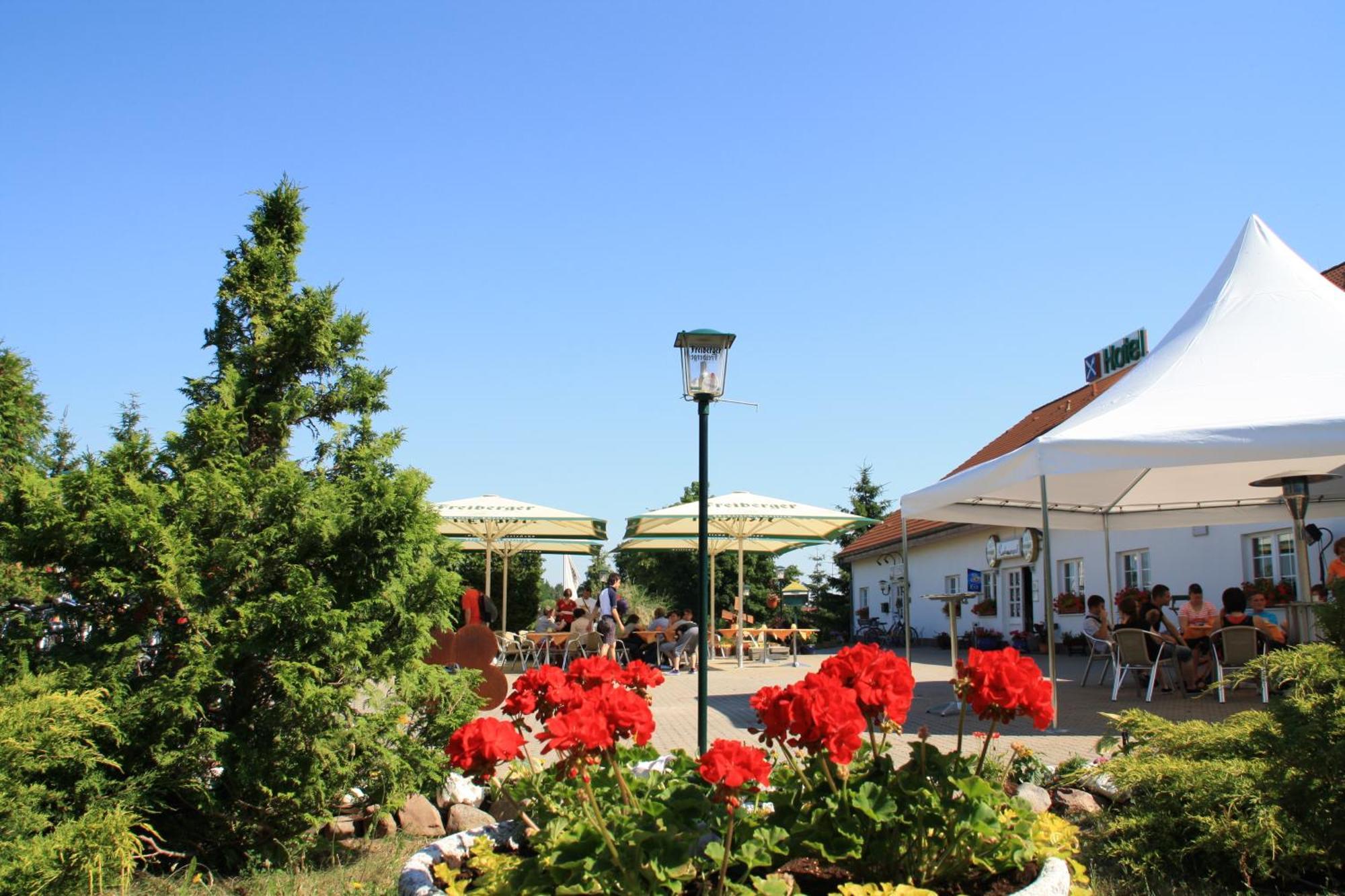 Hotel-Pension Am Muehlberg Lübbenau Exterior foto